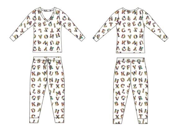 Little Letras Womens Set